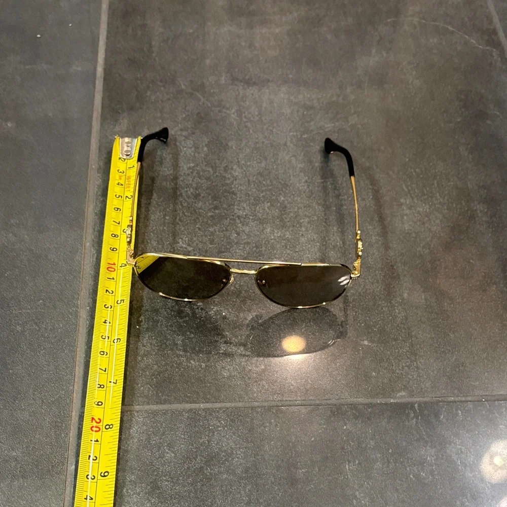 Kids Versace  Gold toned Aviator Sunglasses with Blue Case